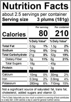 Organic Plum Bites