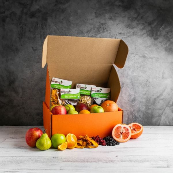 Fresh and Dried Organics in a Carton