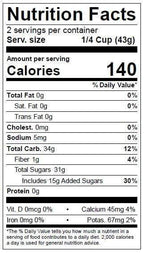Organic Dried Blueberries