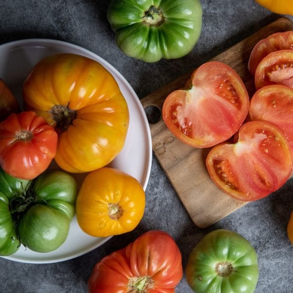 Organic Heirloom Tomatoes