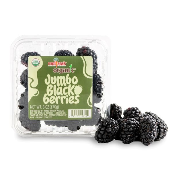 Organic Jumbo Blackberries