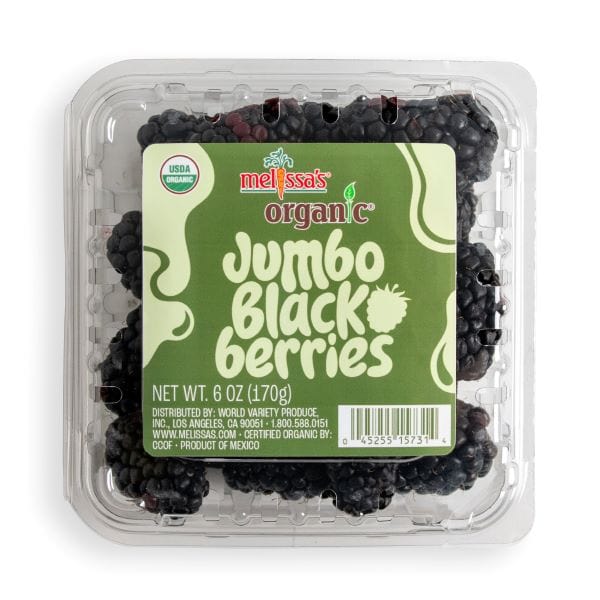 Organic Jumbo Blackberries