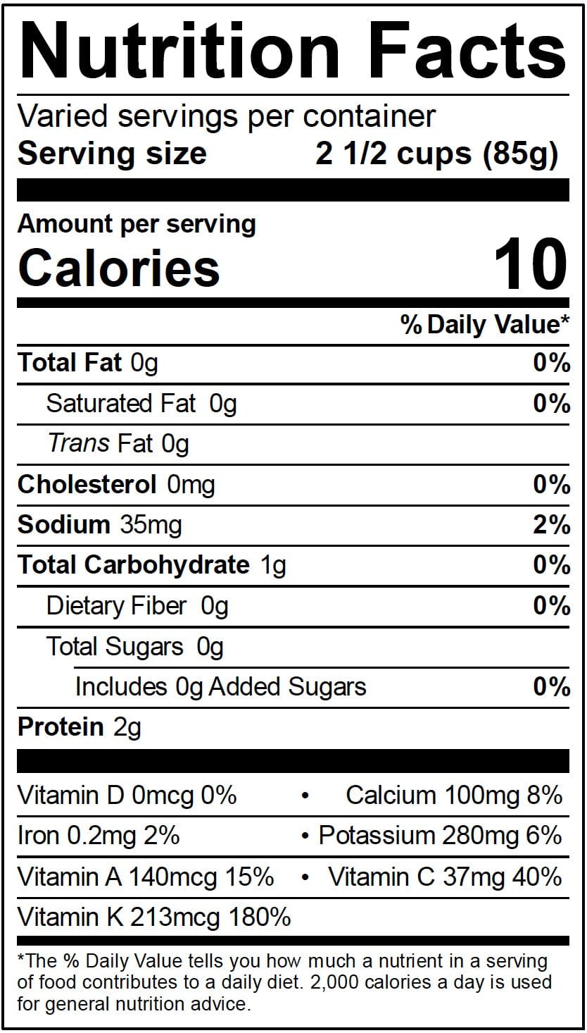 Organic Living Watercress
