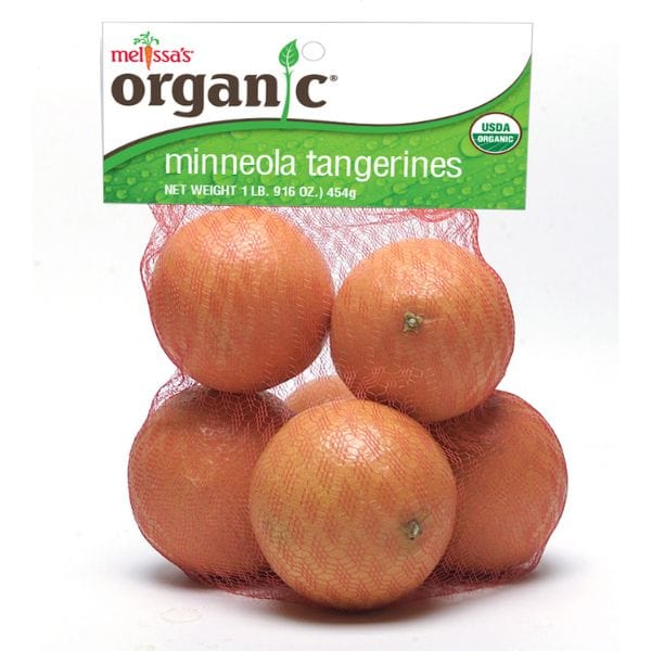 Organic Minneola Tangelos
