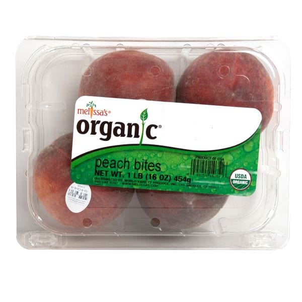 Organic Peach Bites