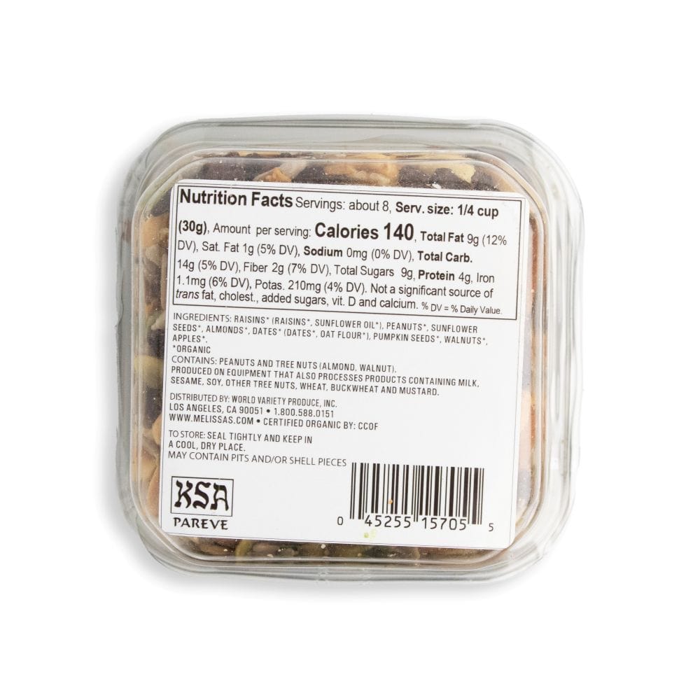 Organic Snax™ Endurance Trail Mix Blend