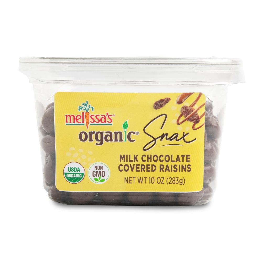 Organic Snax™ Milk Chocolate Covered Raisins
