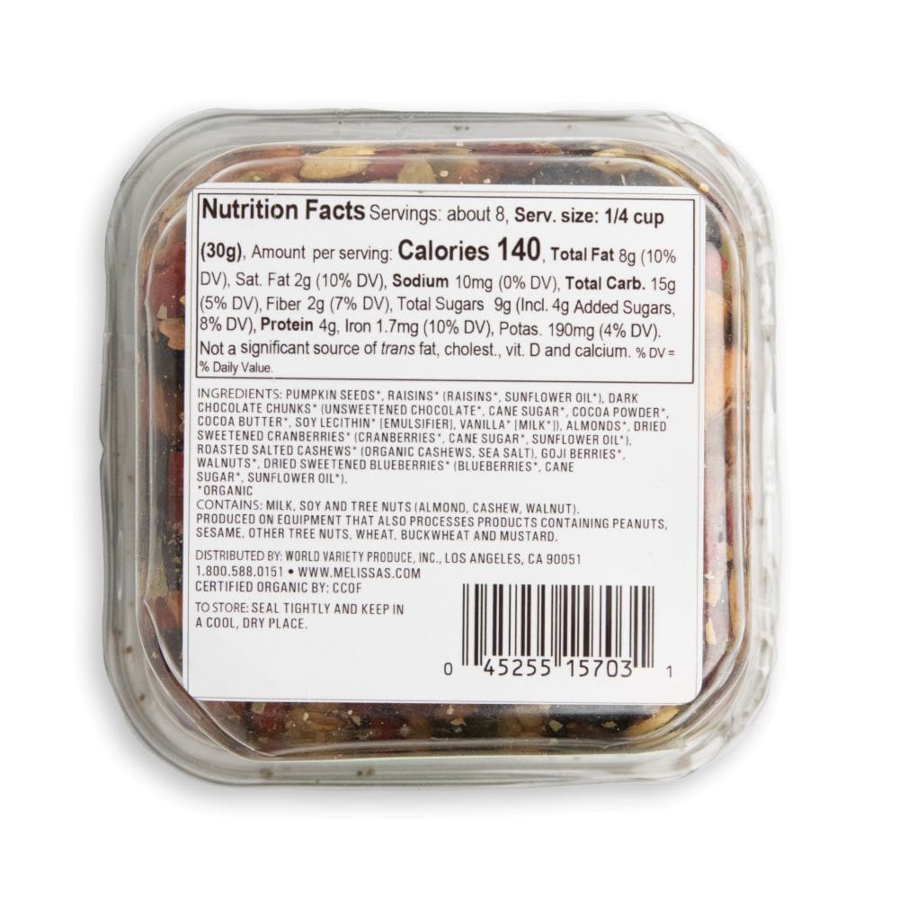 Organic Snax™ Performance Trail Mix Blend