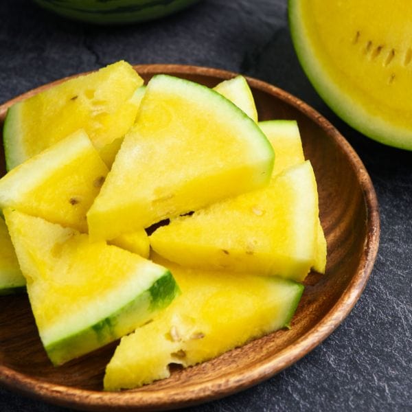 Organic Mini Yellow Seedless Watermelons